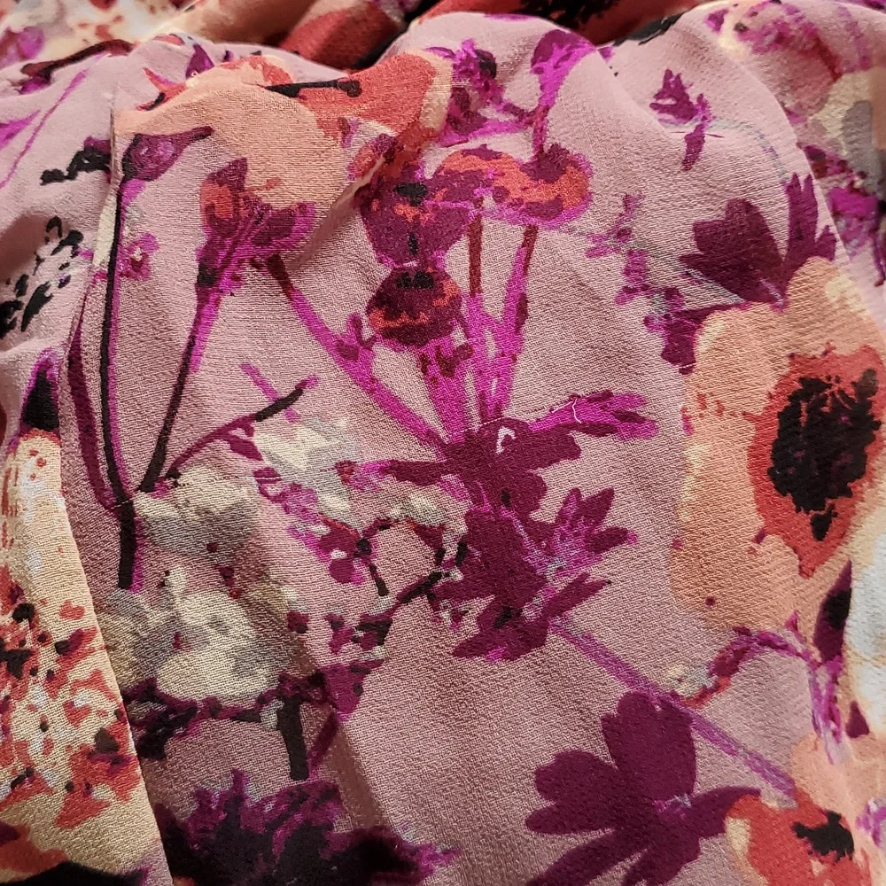 LULU'S In My Dreams Mauve Floral Print Midi Dress - Picture 3 of 14
